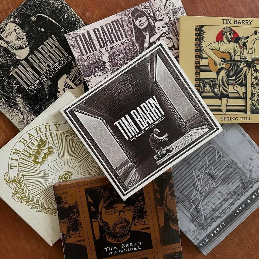 CD SALE! All Tim Barry CDs $5 - All Titles