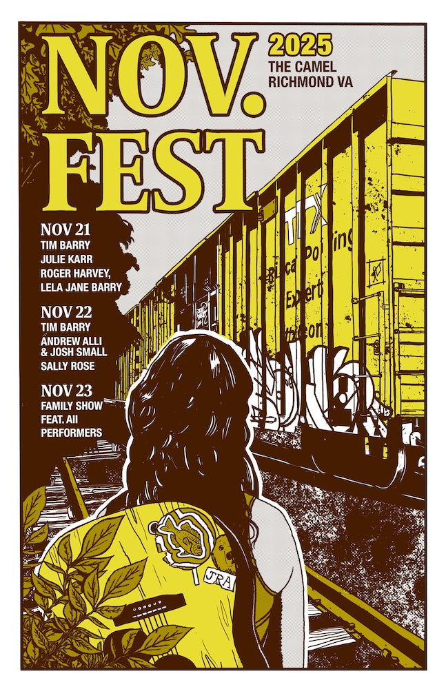 This November Fest 2025 Silkscreened Poster