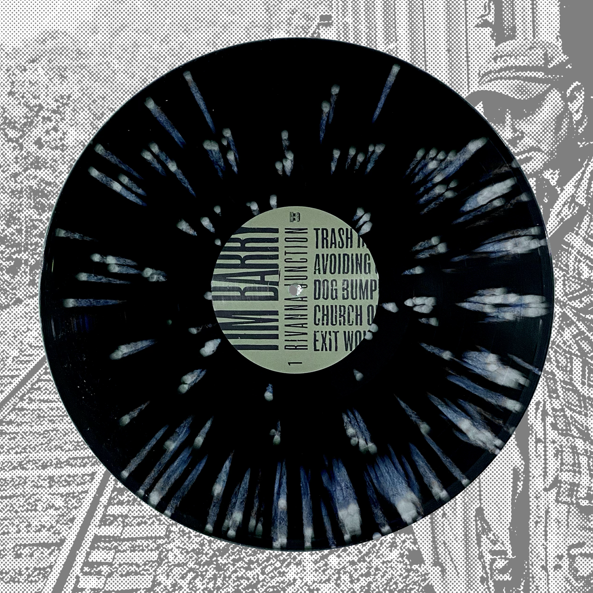 New variant! Tim Barry "Rivanna Junction" CD/LP (Black Ice w/ Splatter Vinyl)