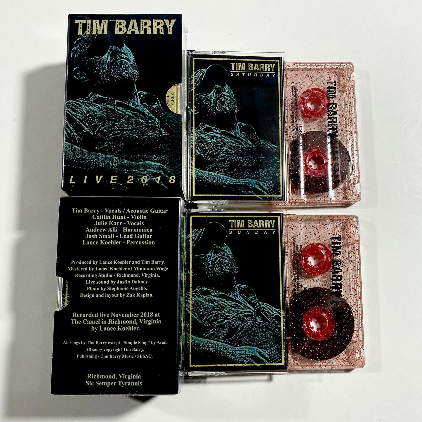Tim Barry "Live 2018" Digital Release