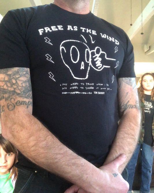 Tim Barry "Free as the Wind" T-Shirt