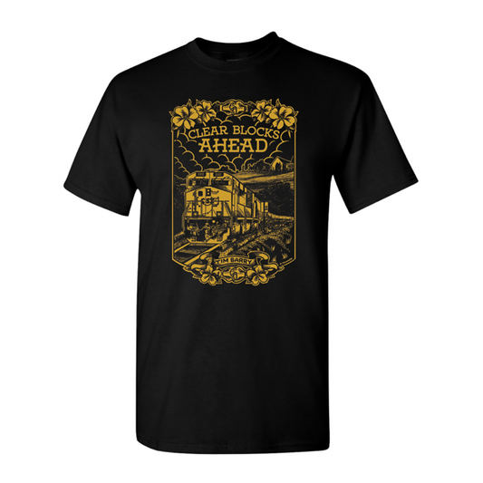 Tim Barry "Clear Blocks Ahead" T-Shirt