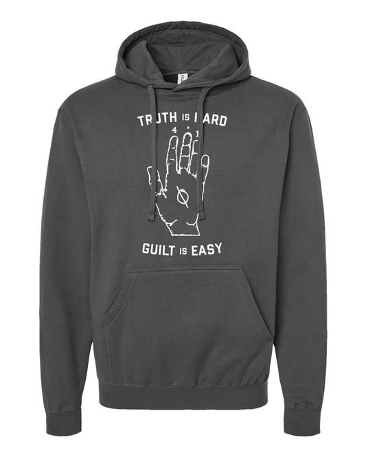 NEW! TIM BARRY "Truth is Hard" Hooded Sweatshirt
