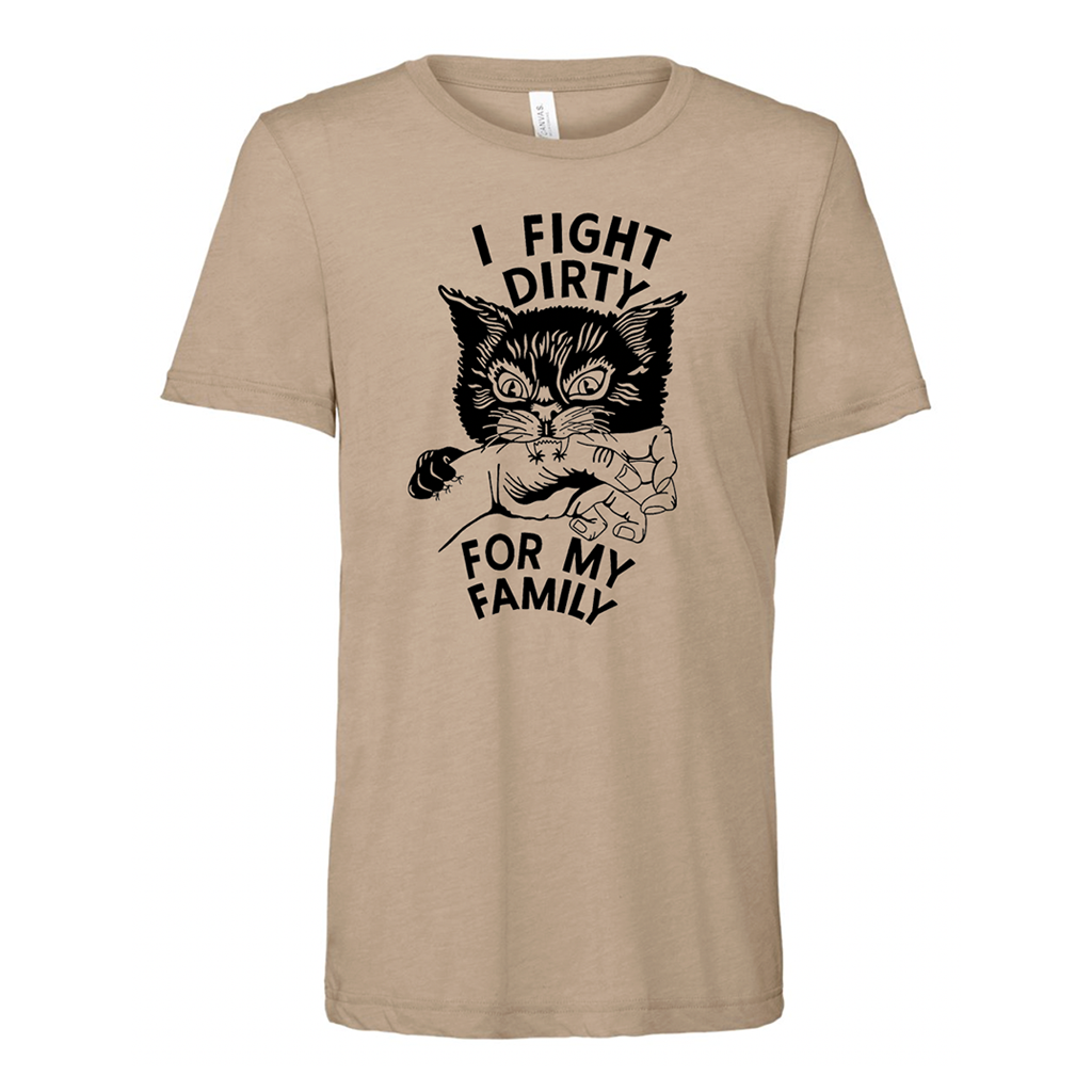 Tim Barry "I Fight Dirty for my Family" T-Shirt