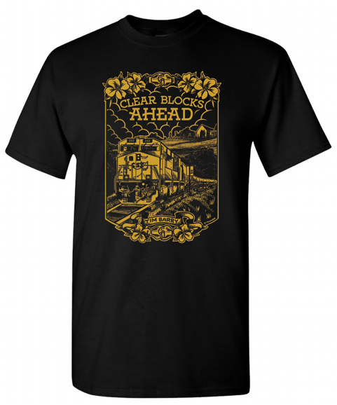 TIM BARRY "Clear Blocks Ahead" T-Shirt