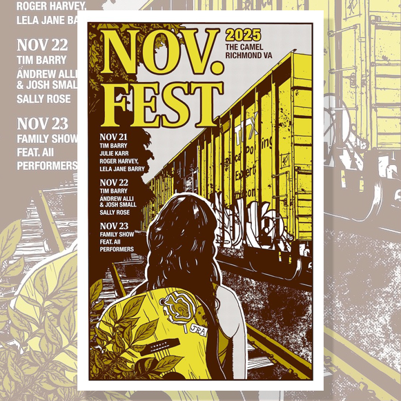 This November Fest 2025 Silkscreened Poster