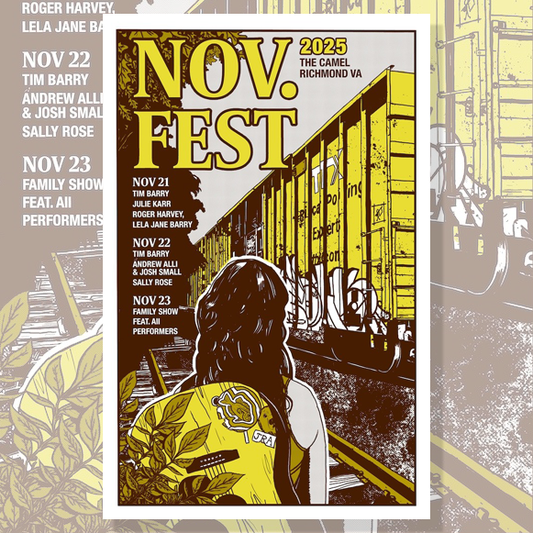This November Fest 2025 Silkscreened Poster