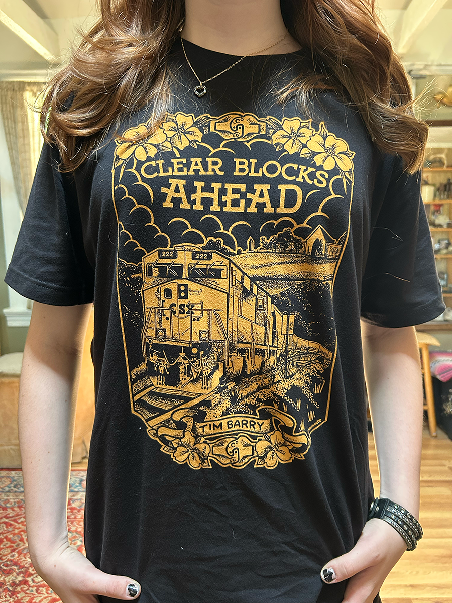 Tim Barry "Clear Blocks Ahead" T-Shirt