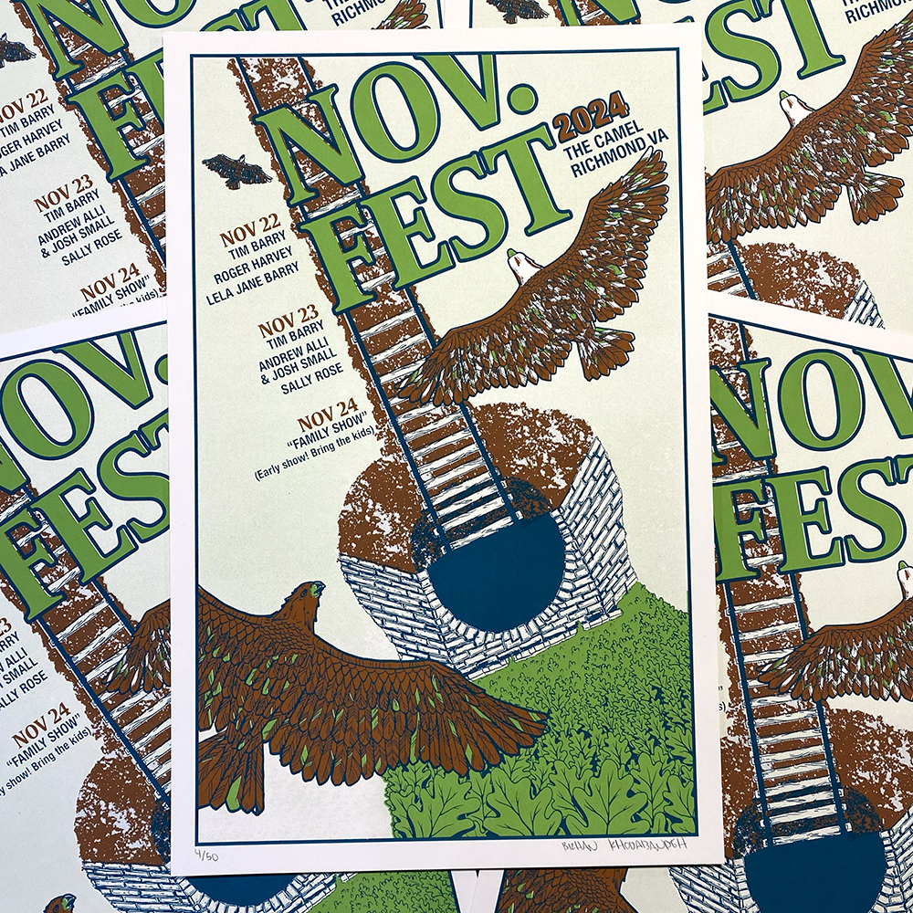 THIS NOVEMBER FEST 2024 - Silkscreened Poster