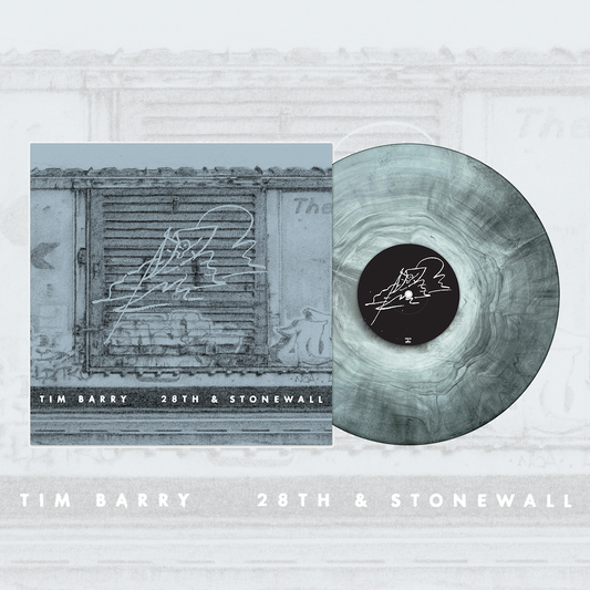 Tim Barry "28th & Stonewall" CD/LP (Blue/Black "Galaxy" Vinyl)