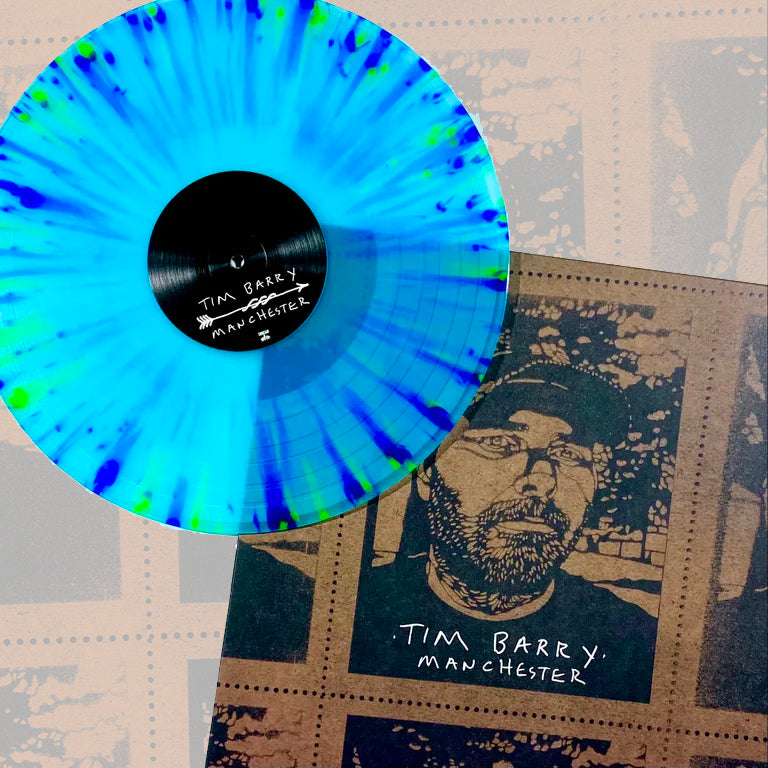 Tim Barry "Manchester" CD/LP (Electric Blue w/ Splatter Vinyl)