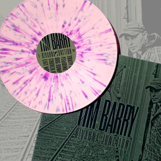 Tim Barry "Rivanna Junction" CD/LP (Pink w/ Splatter Vinyl)