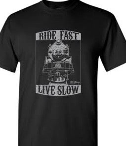 Tim Barry "Ride Fast, Live Slow" T-Shirt
